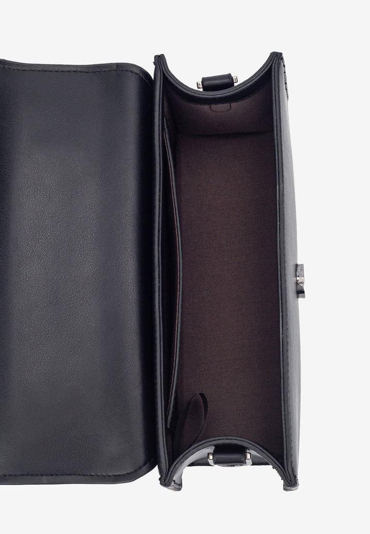 HVISK ARIA SOFT STRUCTURE Crossbody 009 Black
