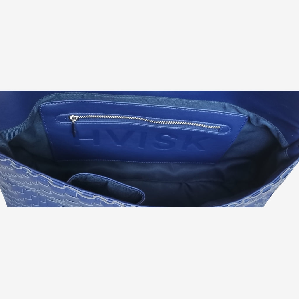 HVISK ARLENE BRAIDED Handbag 0004 NAVY BLUE