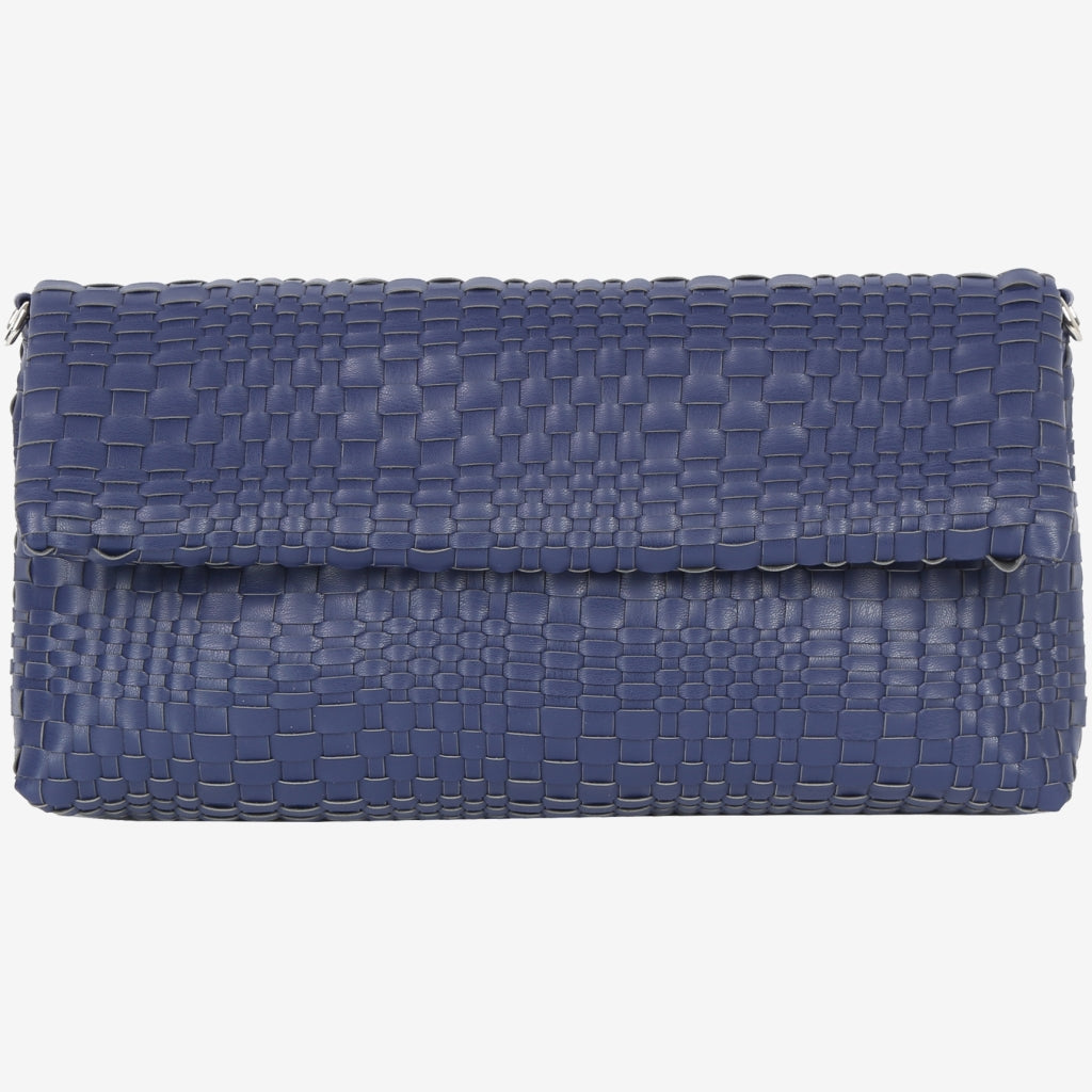 HVISK ARLENE BRAIDED Handbag 0004 NAVY BLUE