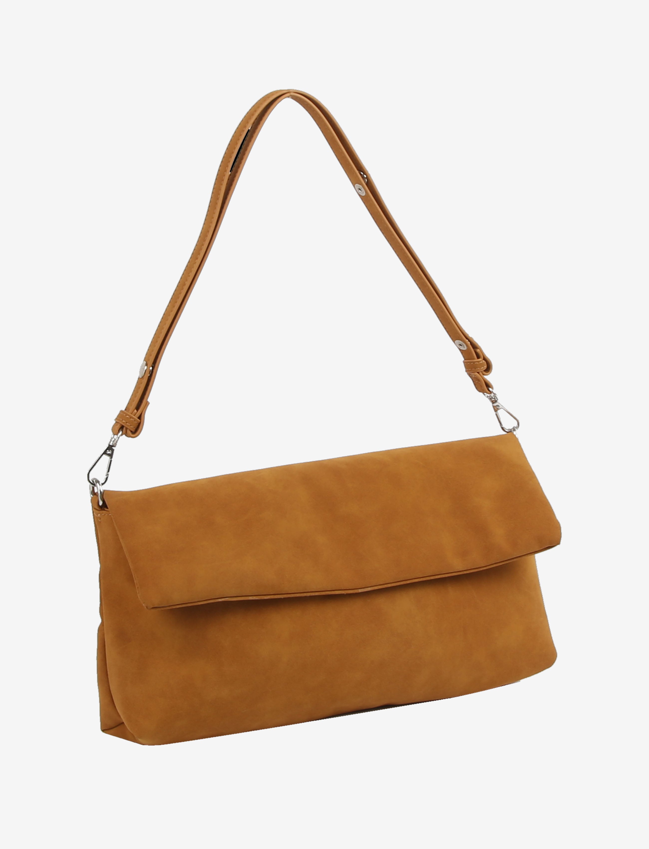 HVISK ARLENE BRUSH STRUCTURE Tote Bag 503 Cognac
