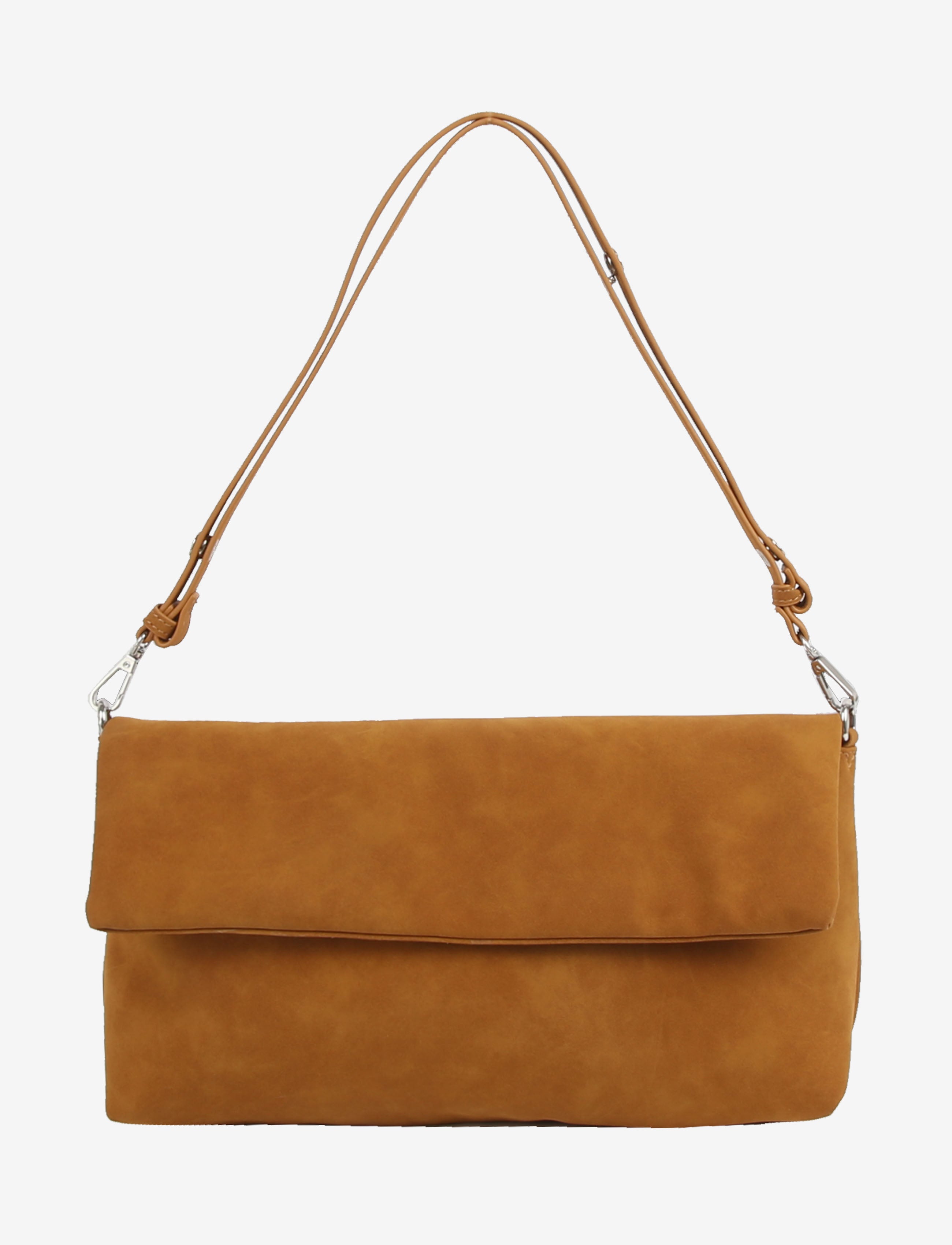 HVISK ARLENE BRUSH STRUCTURE Tote Bag 503 Cognac