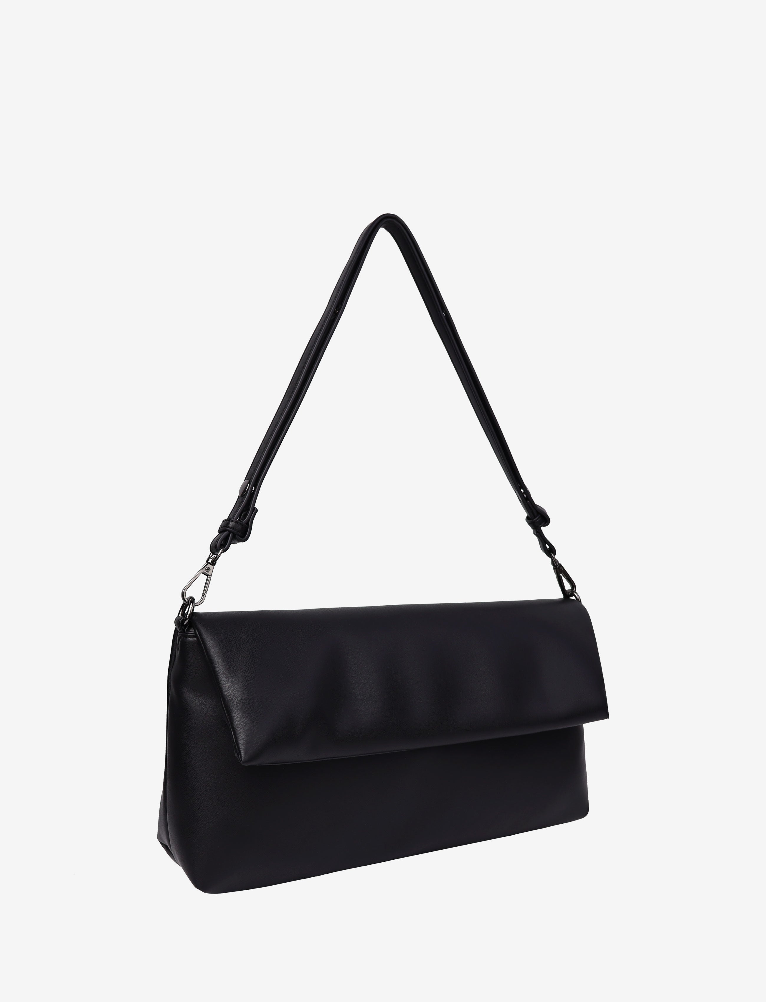 HVISK ARLENE SOFT STRUCTURE Tote Bag 009 Black