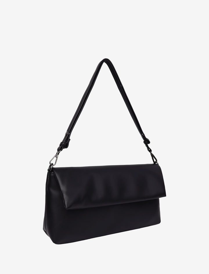 HVISK ARLENE SOFT STRUCTURE Tote Bag 009 Black