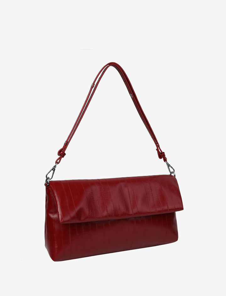 HVISK ARLENE STROKE STRUCTURE Tote Bag 494 Scarlet Red