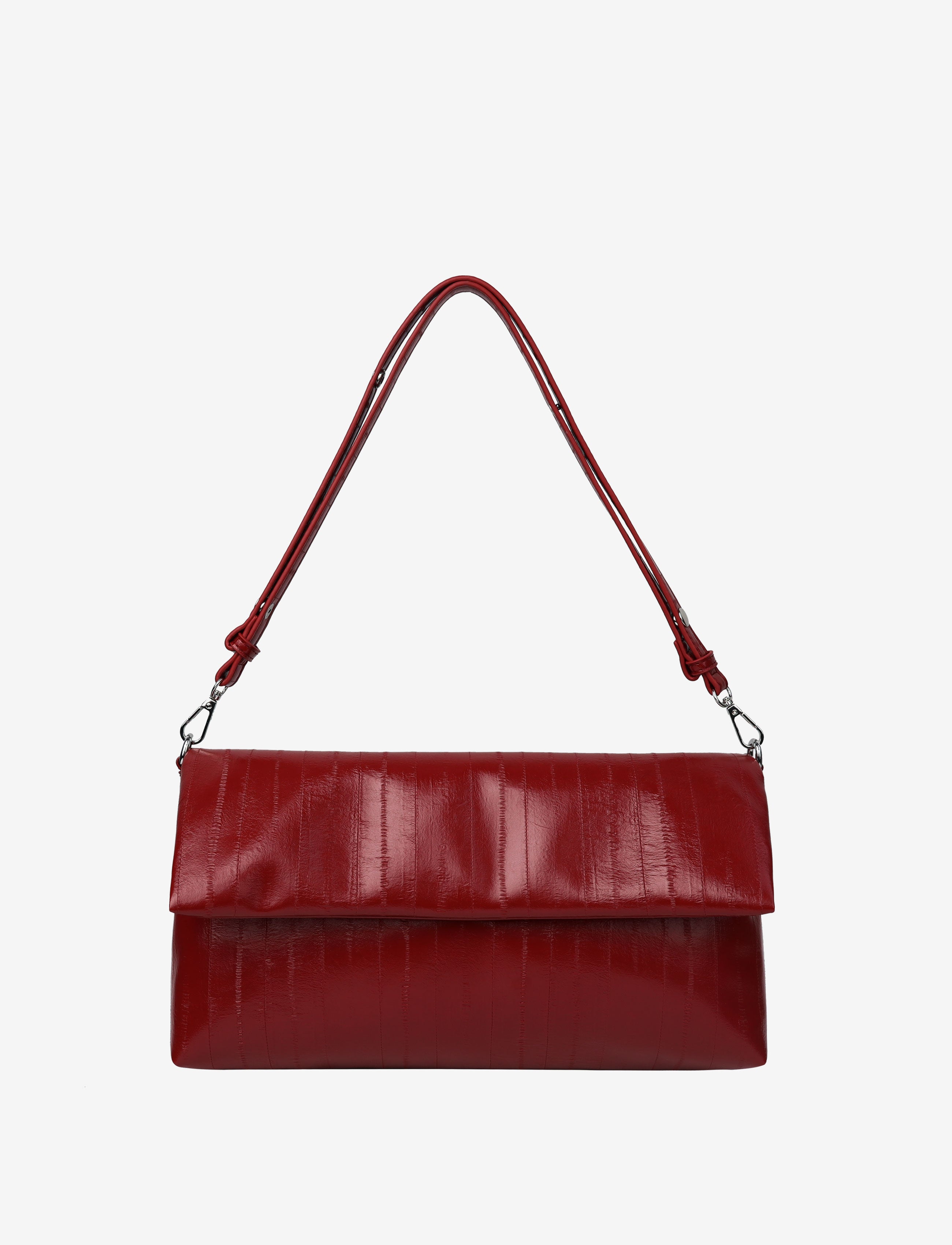HVISK ARLENE STROKE STRUCTURE Tote Bag 494 Scarlet Red
