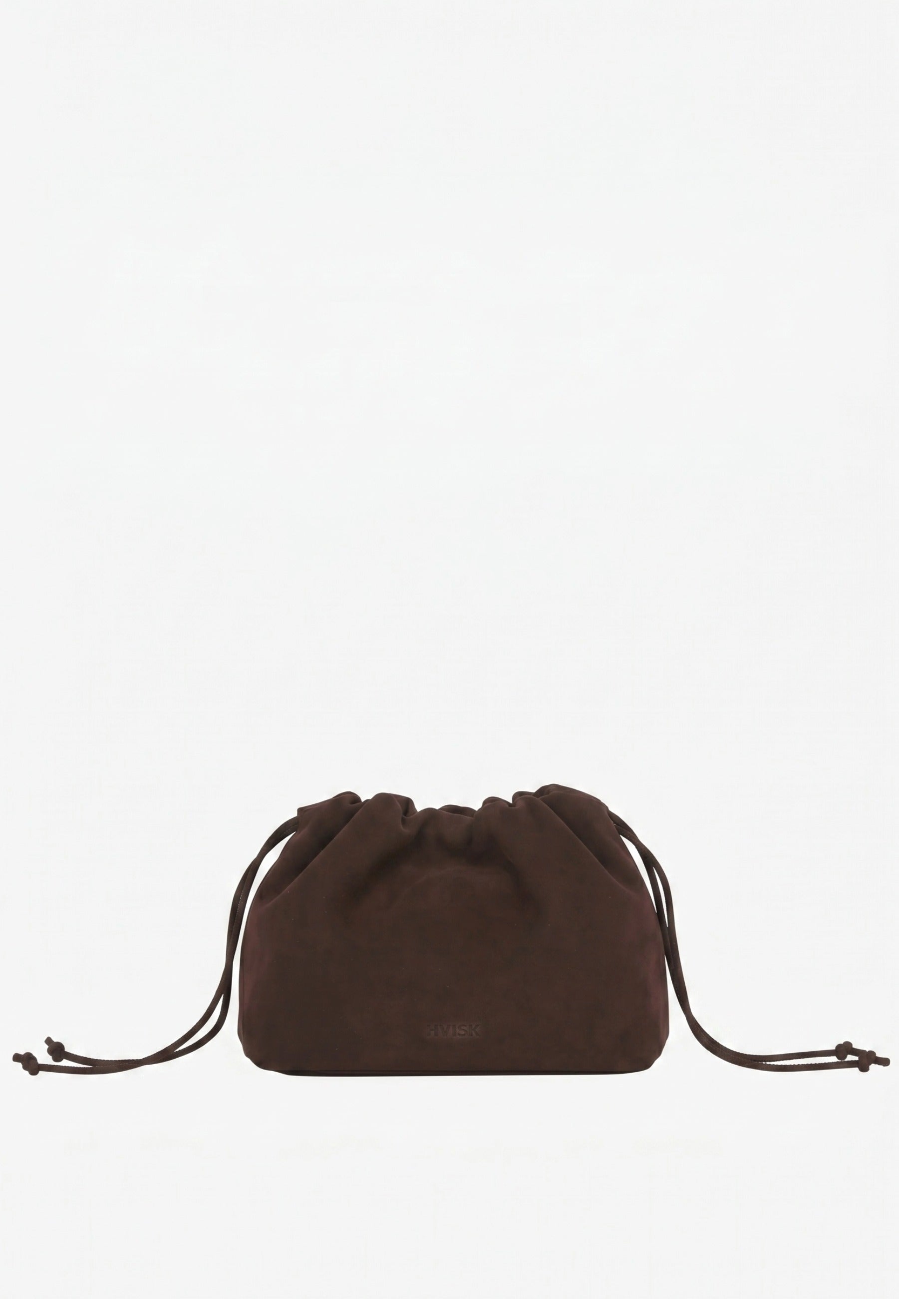 HVISK Arcane Brush Clutch 507 Umber Brown