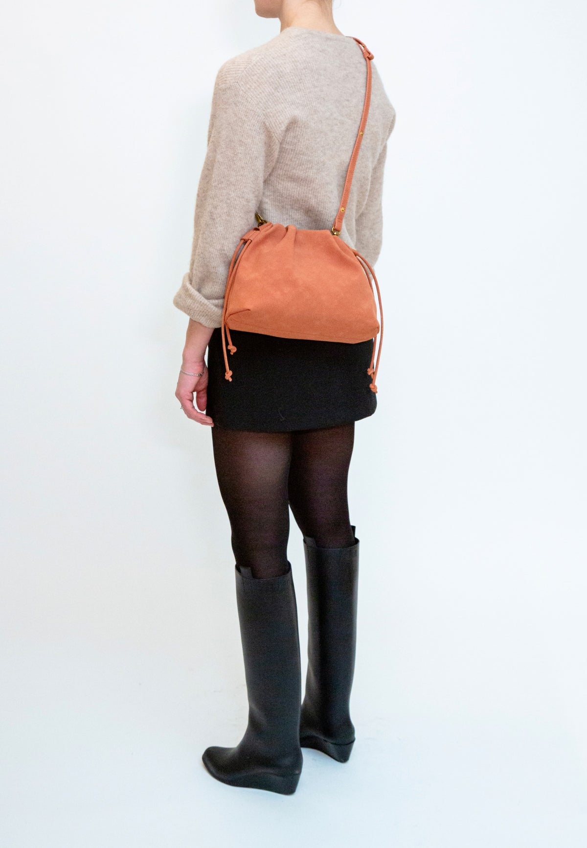 HVISK Arcane Brush Clutch 510 Terracotta
