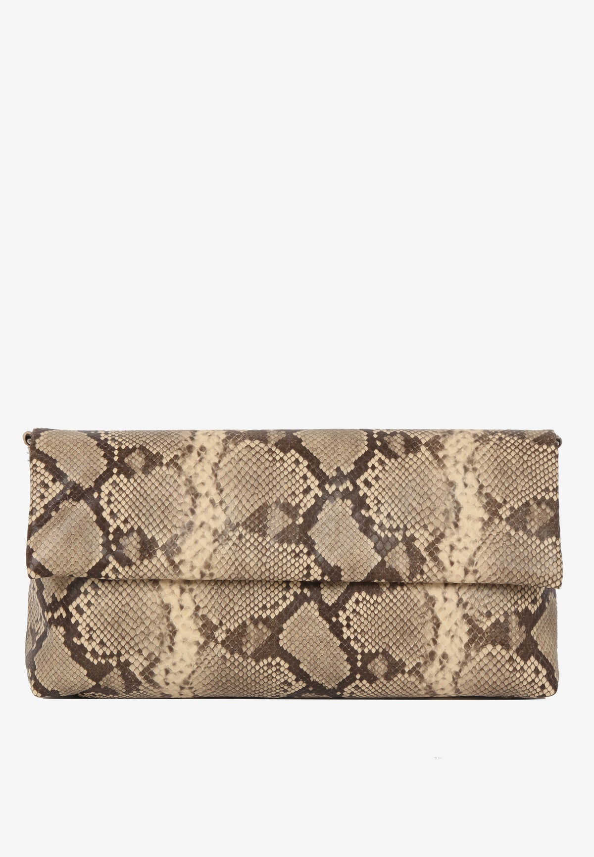 HVISK Arlene Scaly Clutch 506 Ivory