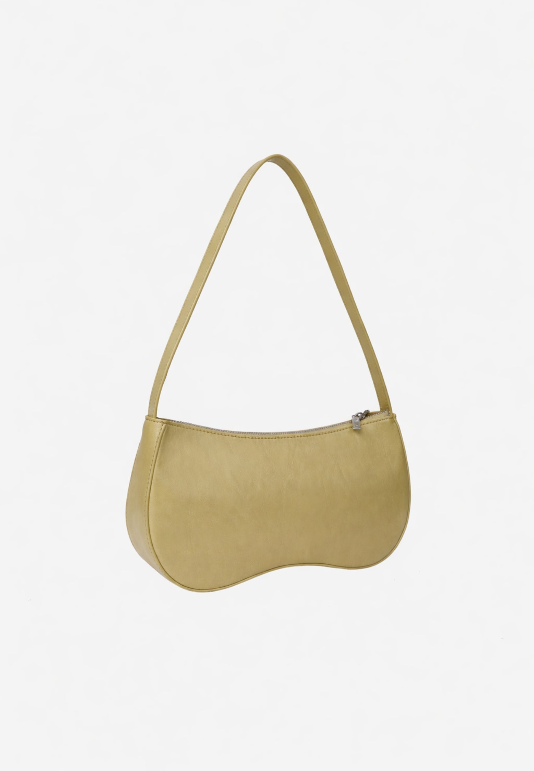 HVISK BASAL GLOSSY STRUCTURE Shoulder Bag 492 Matcha Green