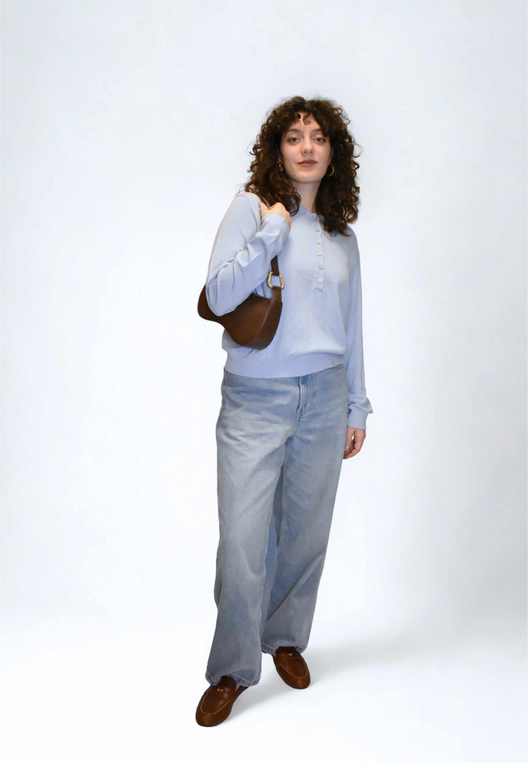 HVISK BASAL GLOSSY STRUCTURE HARDWARE Shoulder Bag