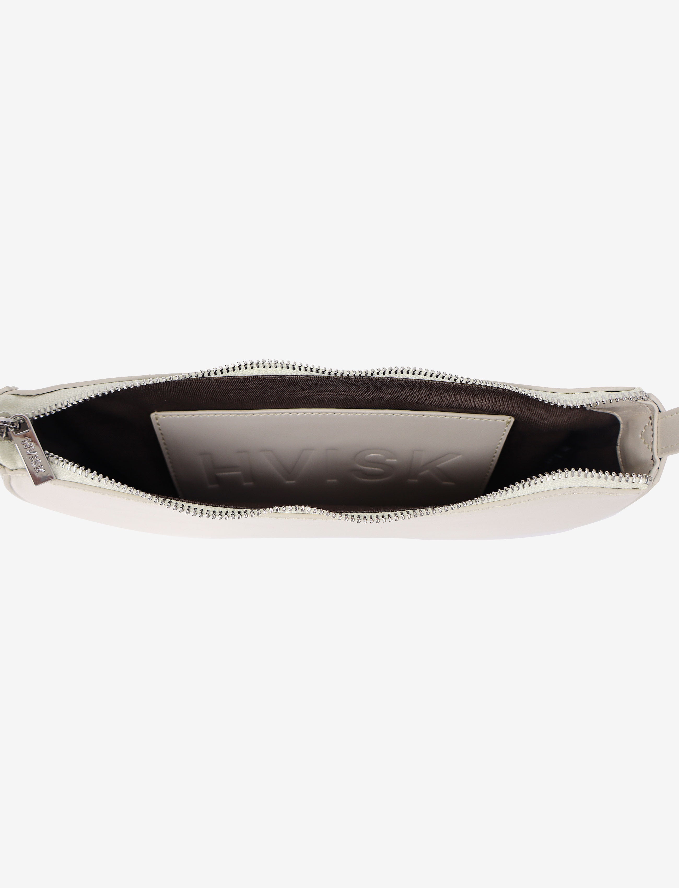HVISK BASAL SHINY STRUCTURE Shoulder Bag 491 Pearl