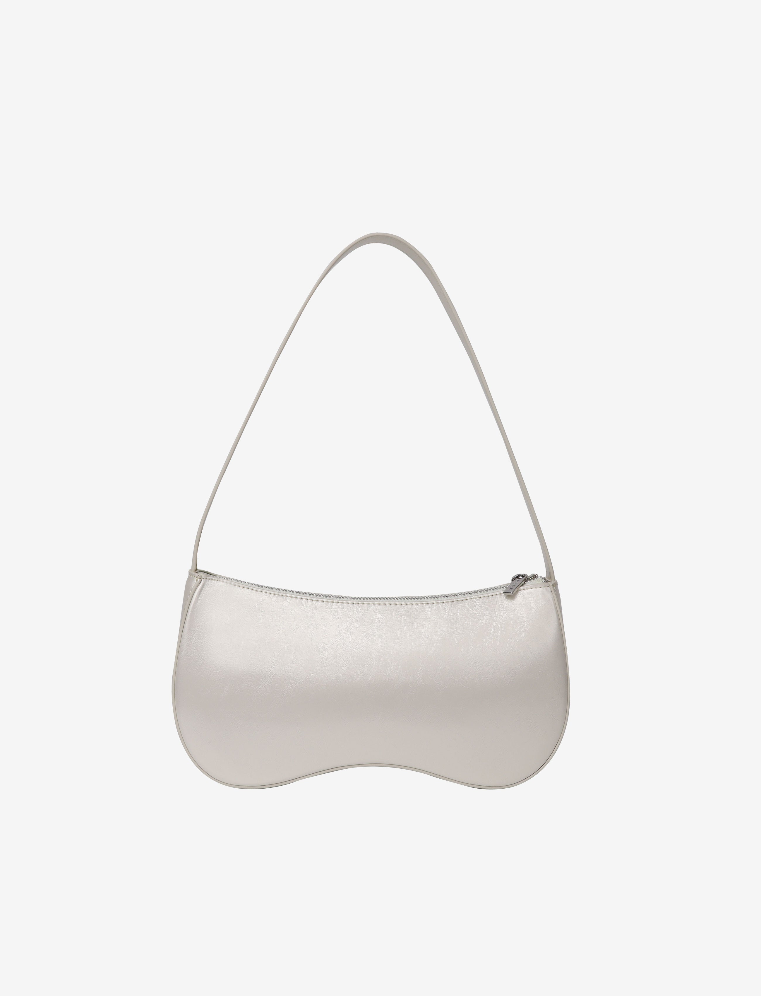 HVISK BASAL SHINY STRUCTURE Shoulder Bag 491 Pearl