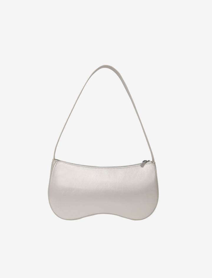 HVISK BASAL SHINY STRUCTURE Shoulder Bag 491 Pearl
