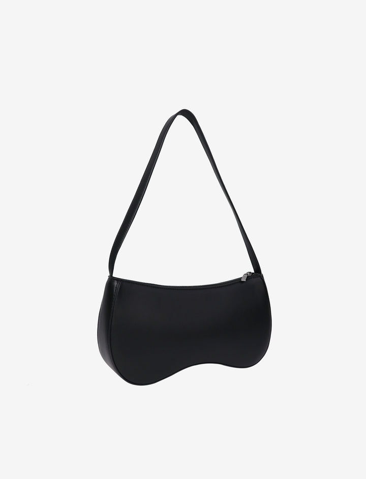 HVISK BASAL SOFT STRUCTURE Shoulder Bag 009 Black
