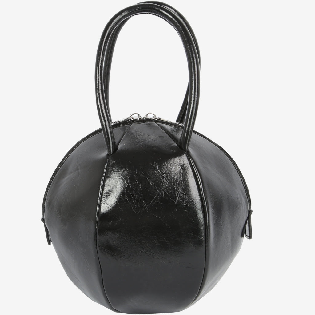 HVISK BOU LACQUER Handbag 009 Black