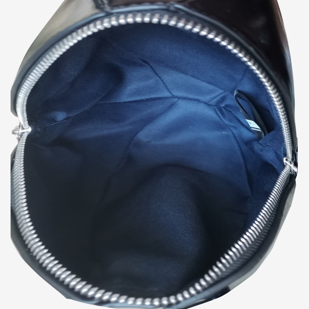 HVISK BOU LACQUER Handbag 009 Black