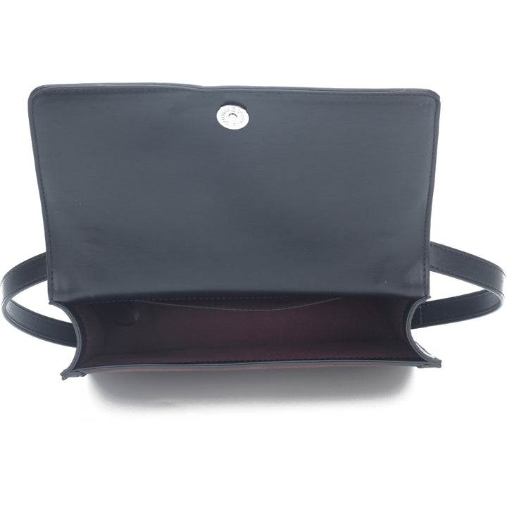 HVISK CALLIE BRUSH STRUCTURE MIX Crossbody 514 Umber Brown / Black