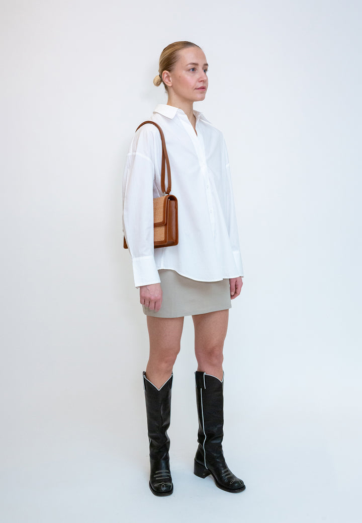 HVISK CALLIE RAFFIA STRUCTURE Crossbody 500 Desert