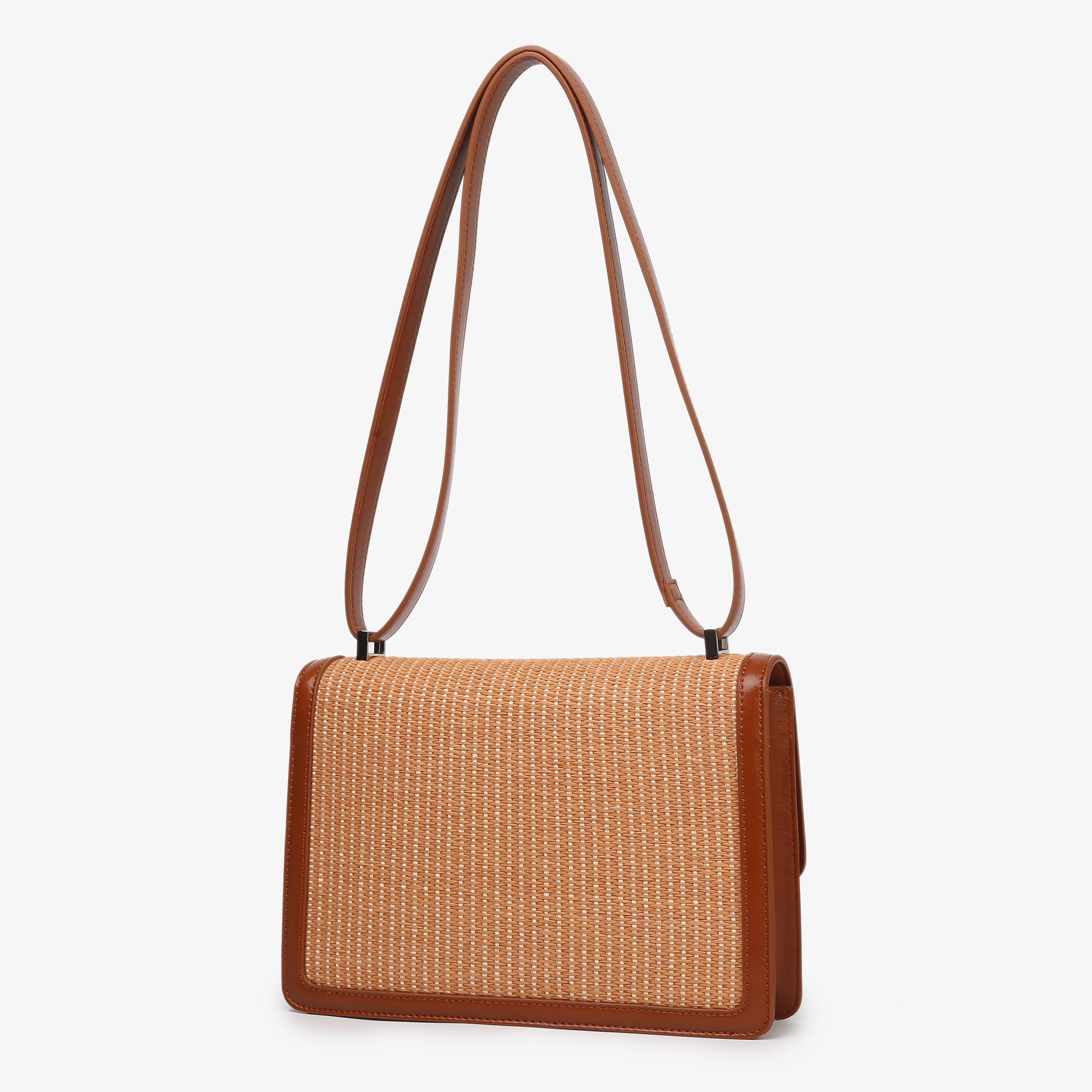 HVISK CALLIE RAFFIA STRUCTURE Crossbody 500 Desert