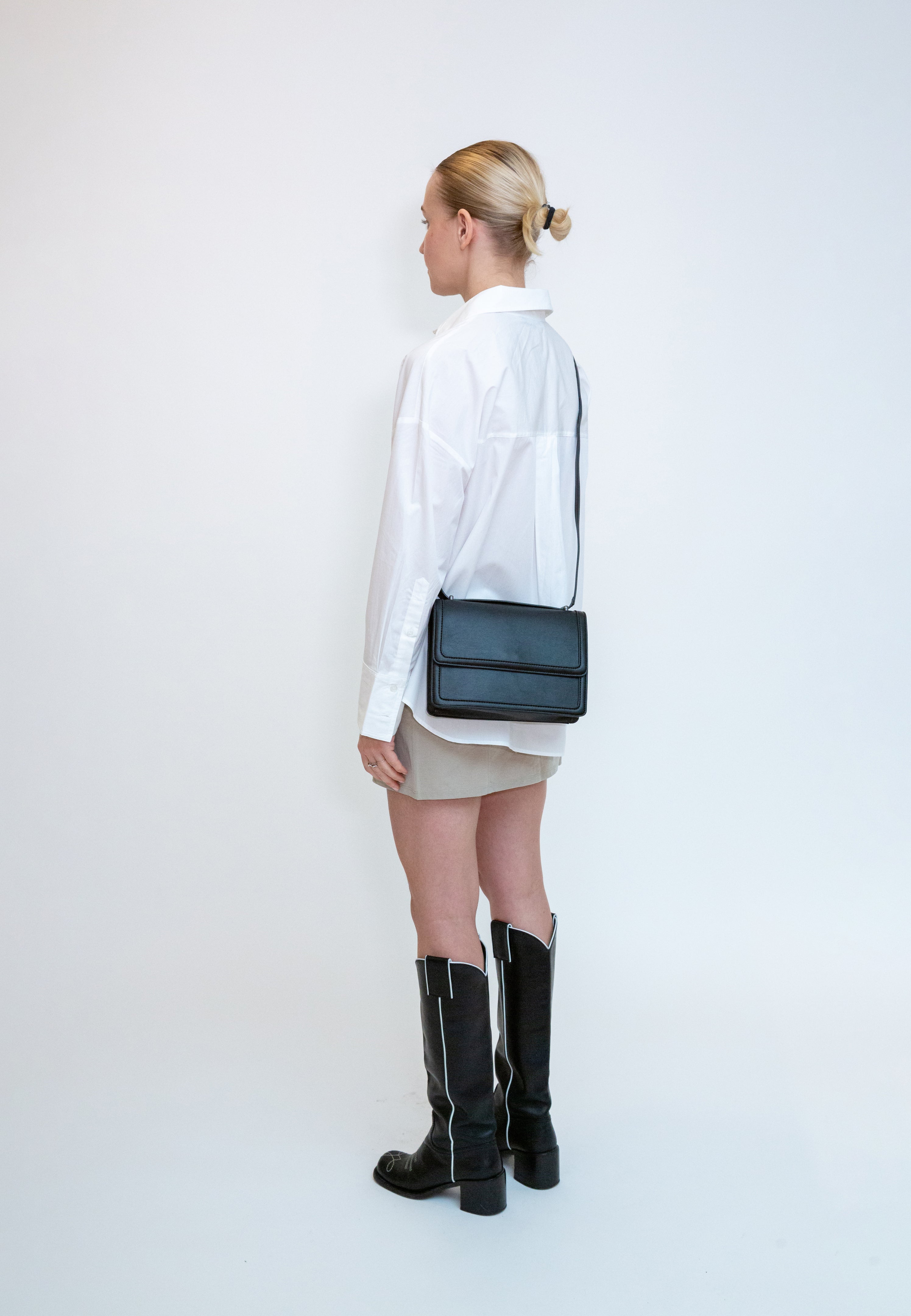 HVISK CALLIE SOFT STRUCTURE Crossbody 009 Black