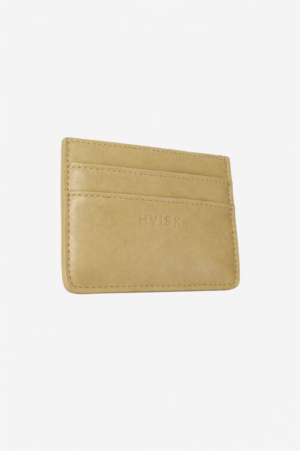 HVISK CARDHOLDER GLOSSY STRUCTURE Wallet 492 Matcha Green