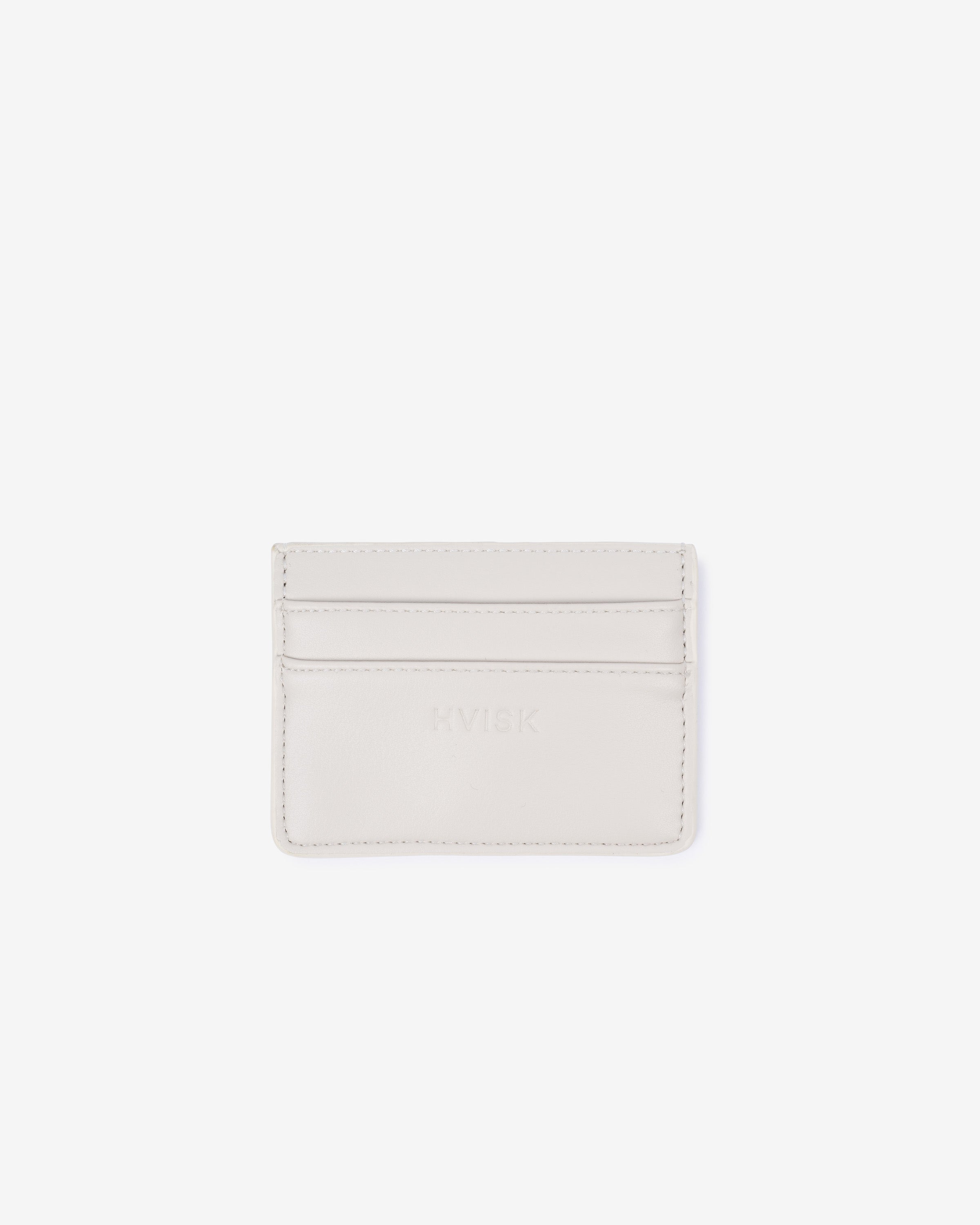 HVISK CARDHOLDER SOFT STRUCTURE Wallet 449 Butter White