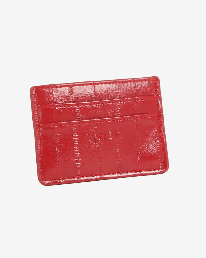 HVISK CARDHOLDER STROKE STRUCTURE Wallet 494 Scarlet Red
