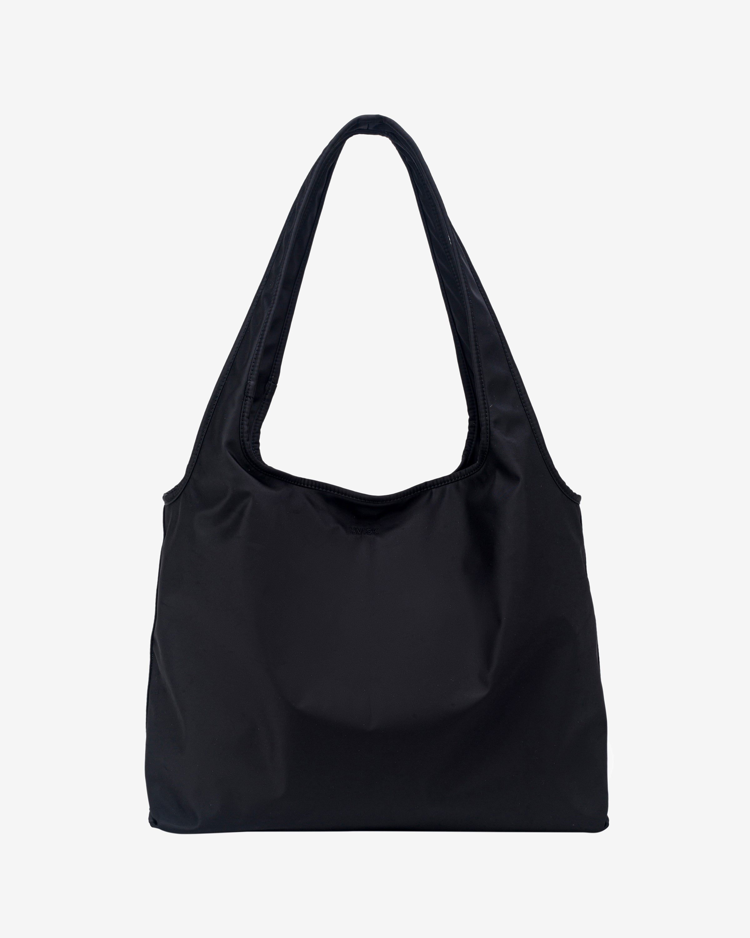 HVISK CARRY MATTE TWILL Tote Bag 009 Black