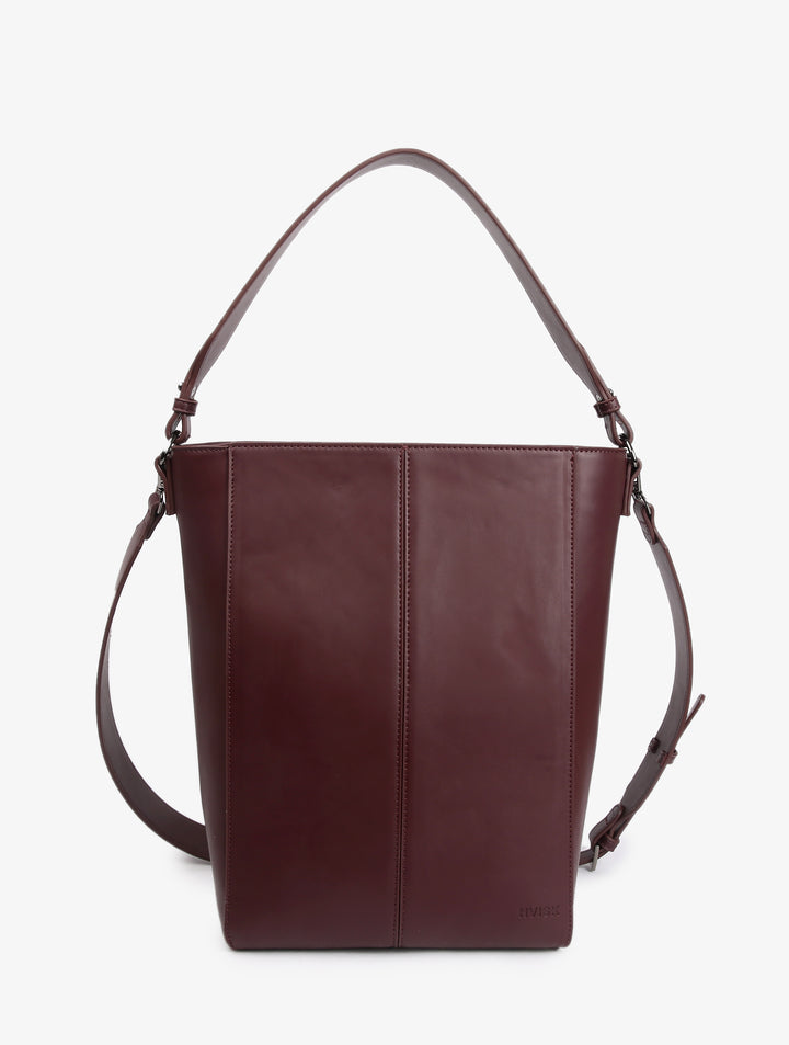 HVISK CASSET SOFT STRUCTURE Tote Bag 475 Midnight Plum