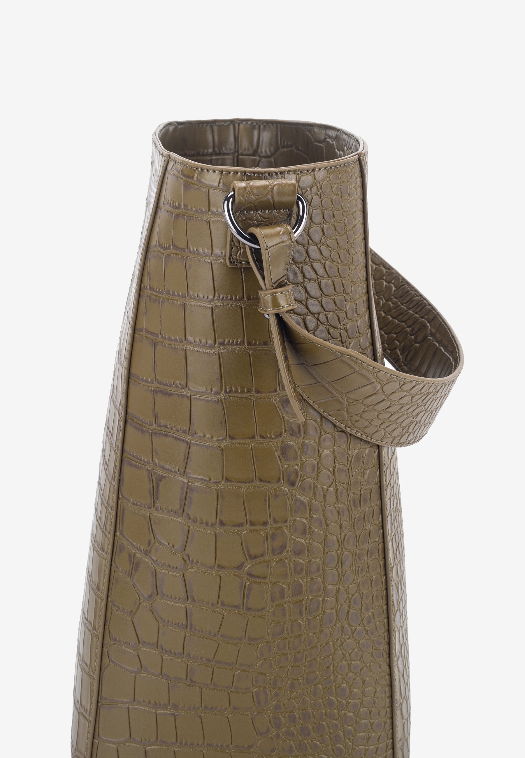 HVISK CASSET TRACE Tote Bag 487 Olive Green