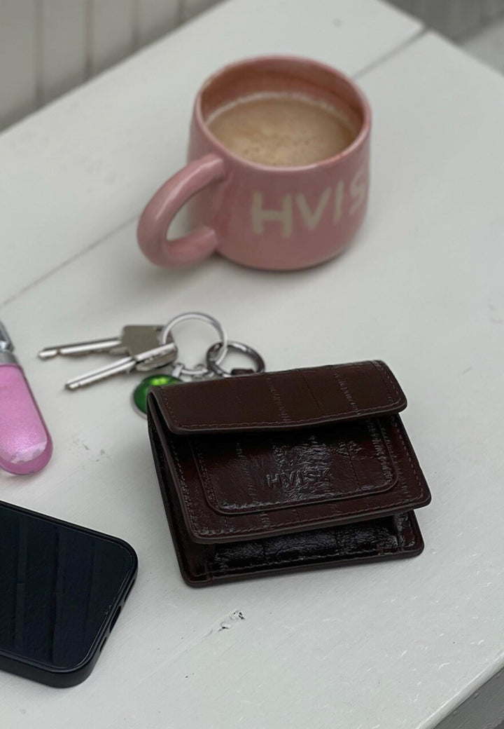 HVISK CAYMAN CHARM Wallet 485 Espresso