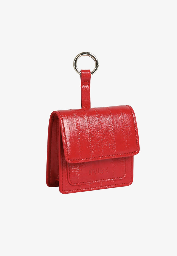 HVISK CAYMAN CHARM Wallet 494 Scarlet Red