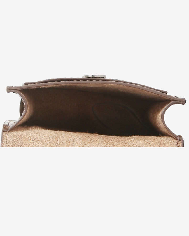 HVISK CAYMAN CHARM Wallet 496 Cocoa