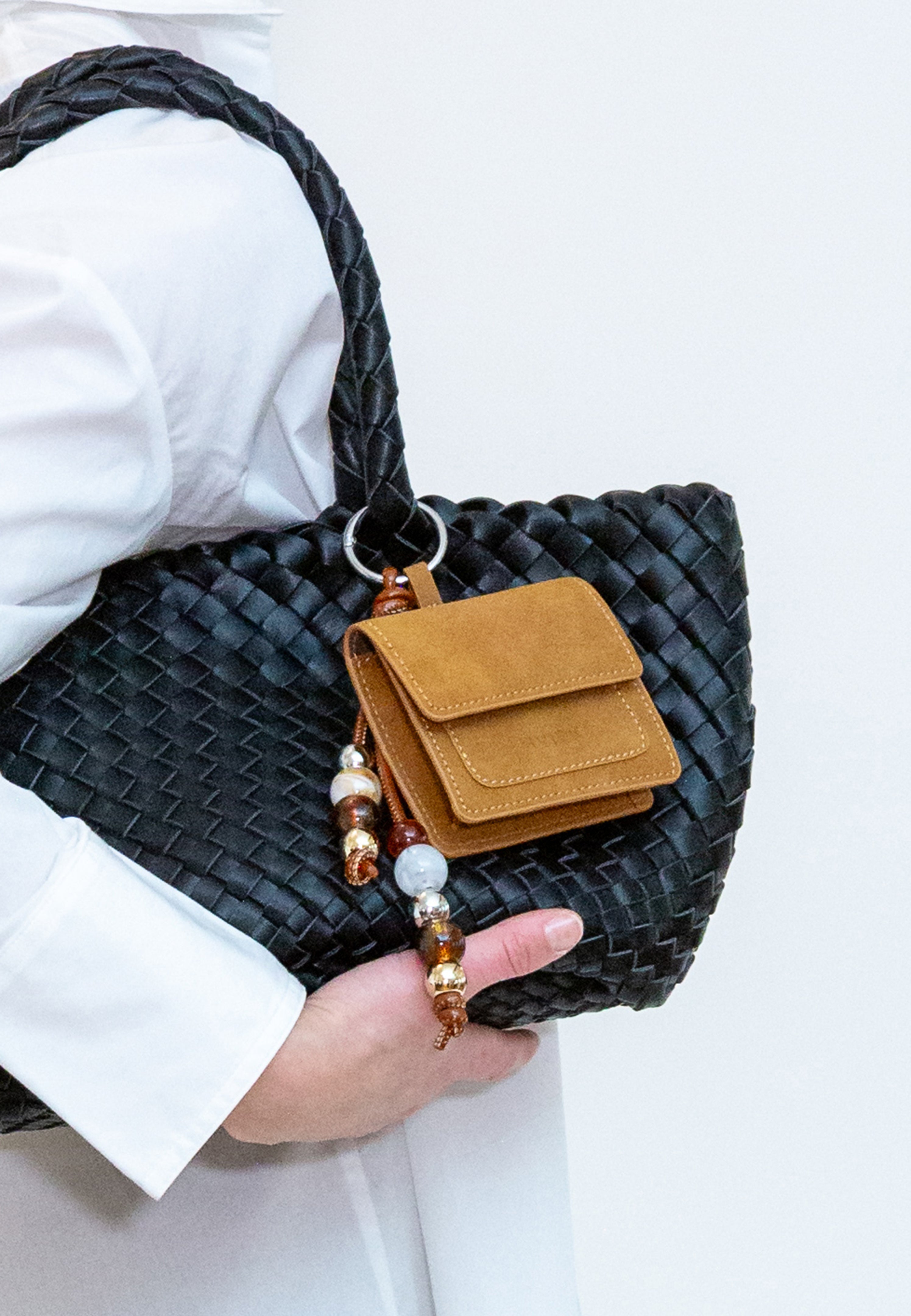 HVISK CAYMAN CHARM Wallet 503 Cognac