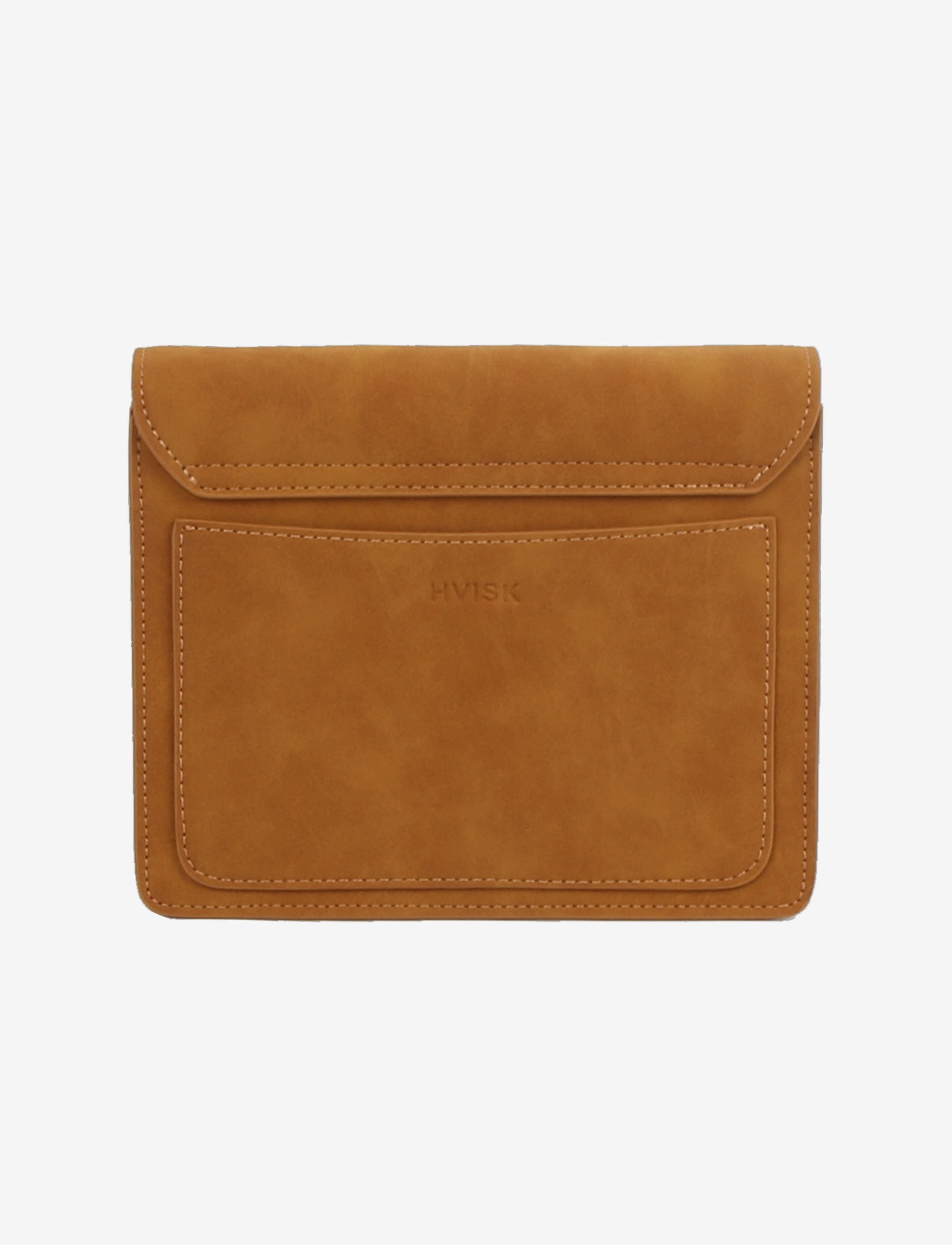 HVISK CAYMAN POCKET BRUSH STRUCTURE Crossbody 503 Cognac
