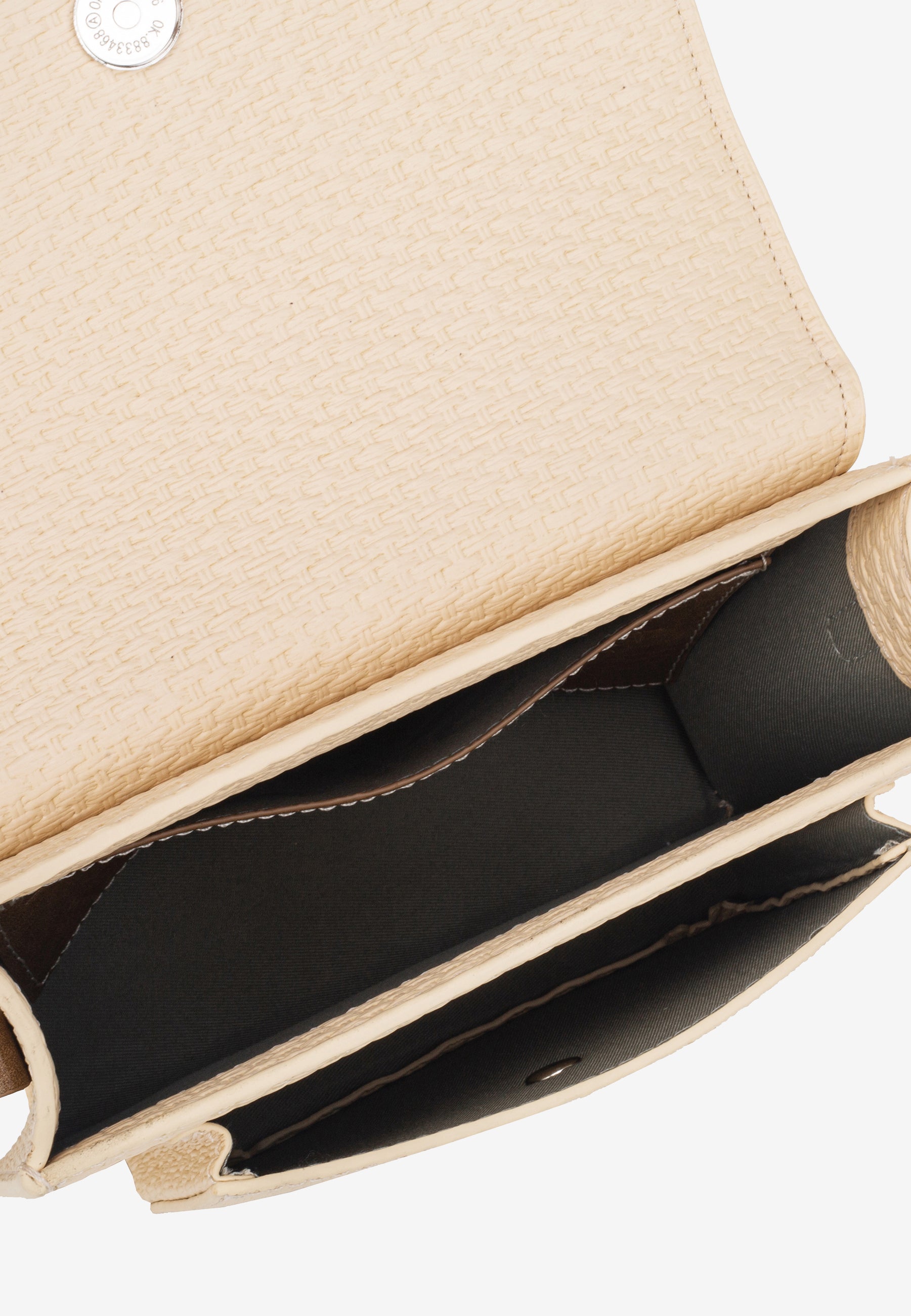 HVISK CAYMAN POCKET RAFFIA STRUCTURE Crossbody 471 Raffia Sand