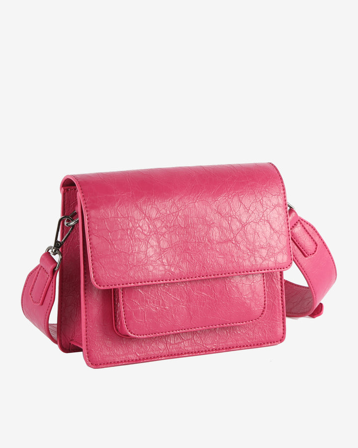 HVISK CAYMAN POCKET RAW STRUCTURE Crossbody 479 Fuchsia Pink
