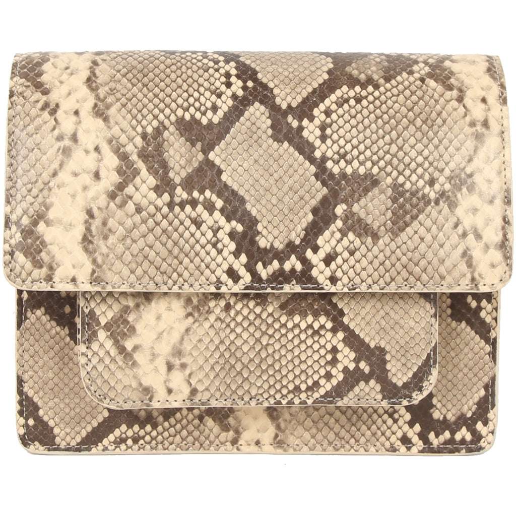 HVISK CAYMAN POCKET SCALY STRUCTURE Crossbody 506 Ivory