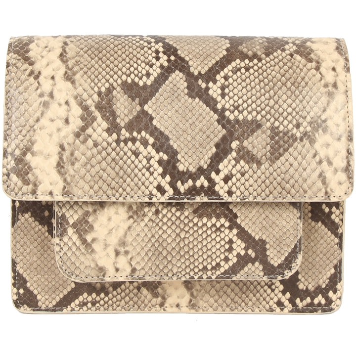 HVISK CAYMAN POCKET SCALY STRUCTURE Crossbody 506 Ivory