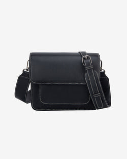 HVISK CAYMAN POCKET SOFT STRUCTURE Crossbody 448 Contrast Black