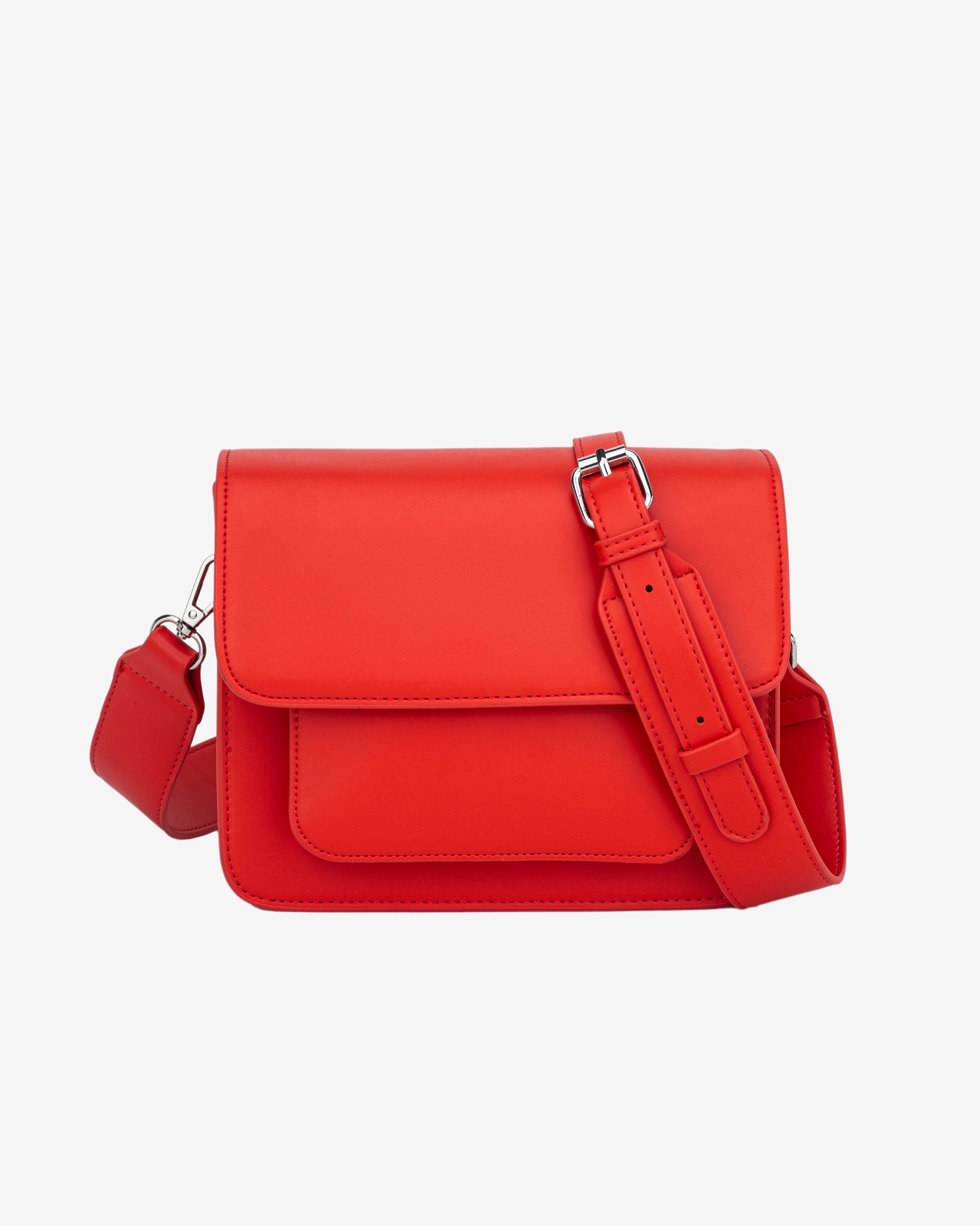 HVISK CAYMAN POCKET SOFT STRUCTURE Crossbody 465 Red Coral