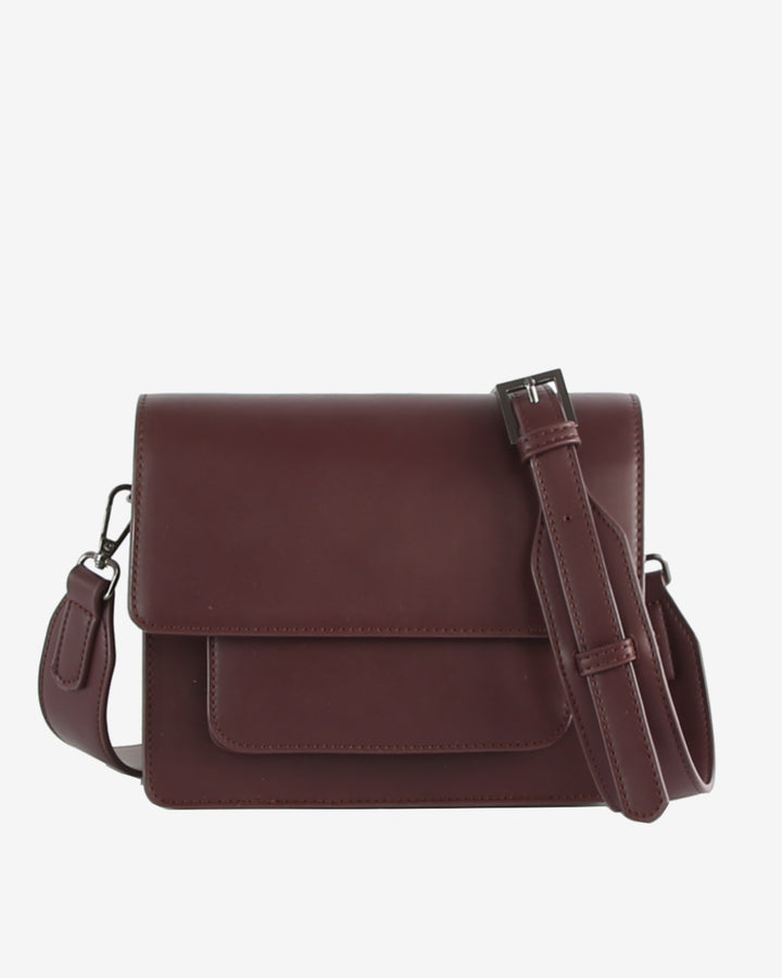 HVISK CAYMAN POCKET SOFT STRUCTURE Crossbody 475 Midnight Plum