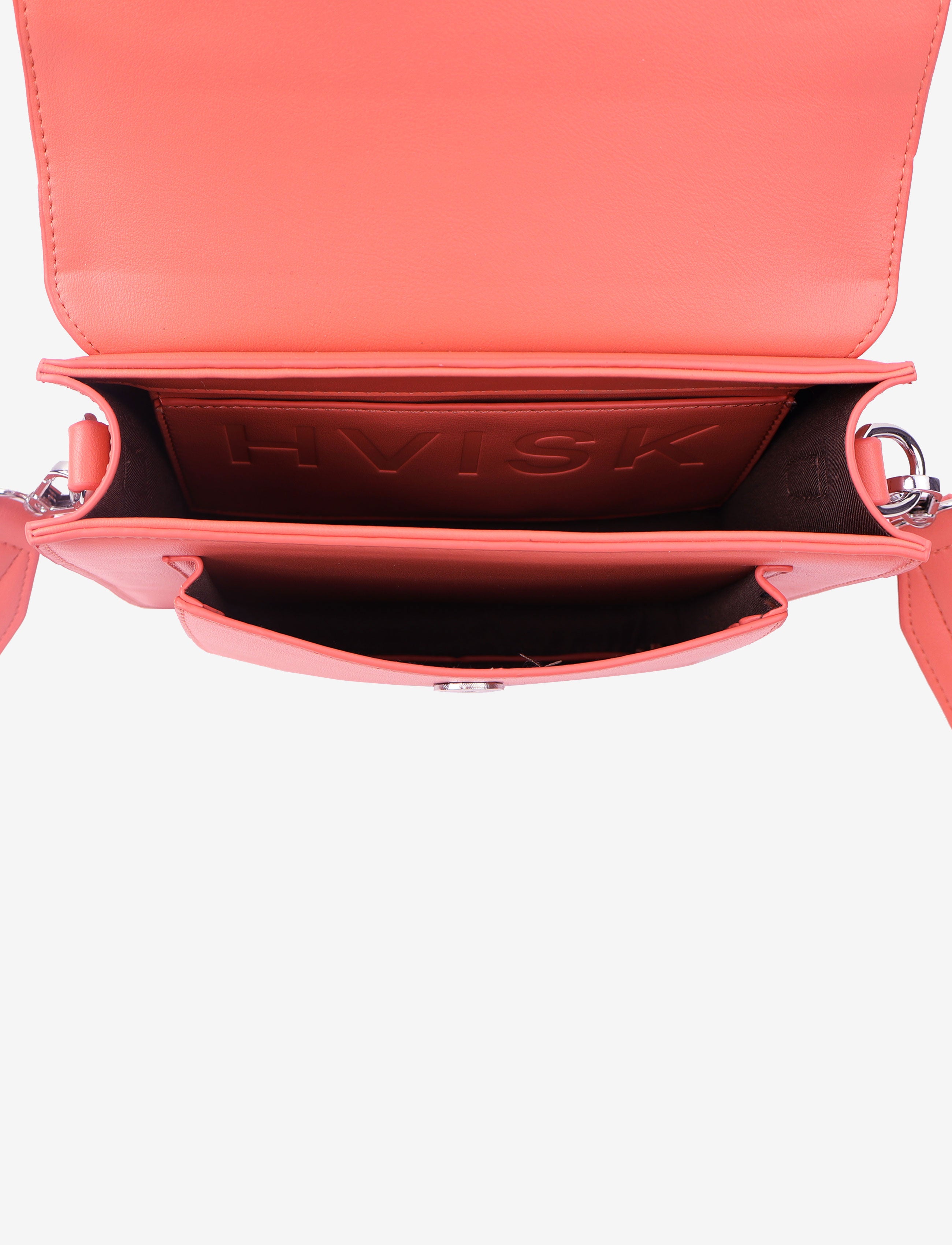 HVISK CAYMAN POCKET SOFT STRUCTURE Crossbody 483 Blush Coral