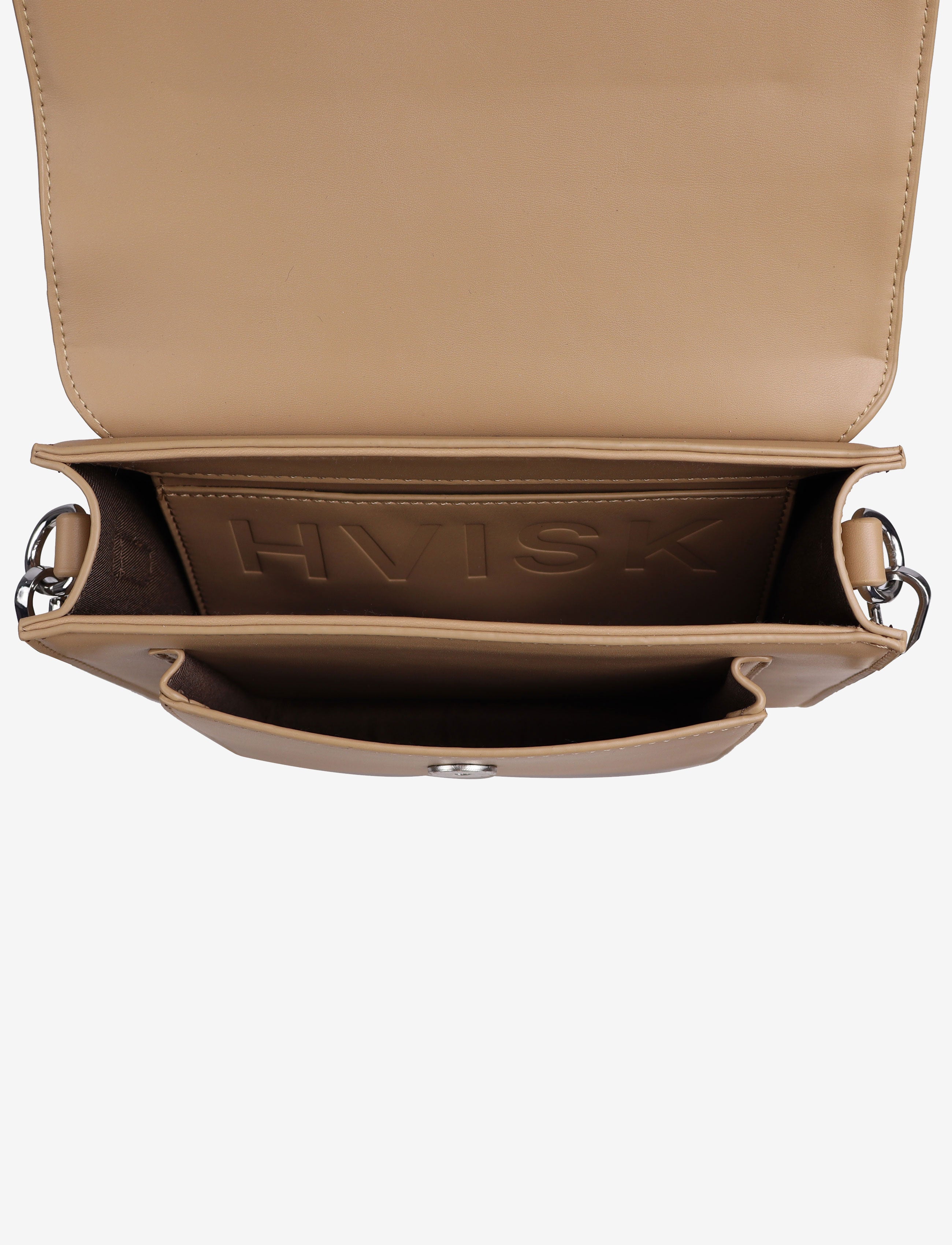 HVISK CAYMAN POCKET SOFT STRUCTURE Crossbody 484 Sand Dune