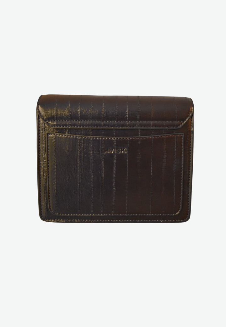 HVISK CAYMAN POCKET STROKE STRUCTURE Crossbody 485 Espresso