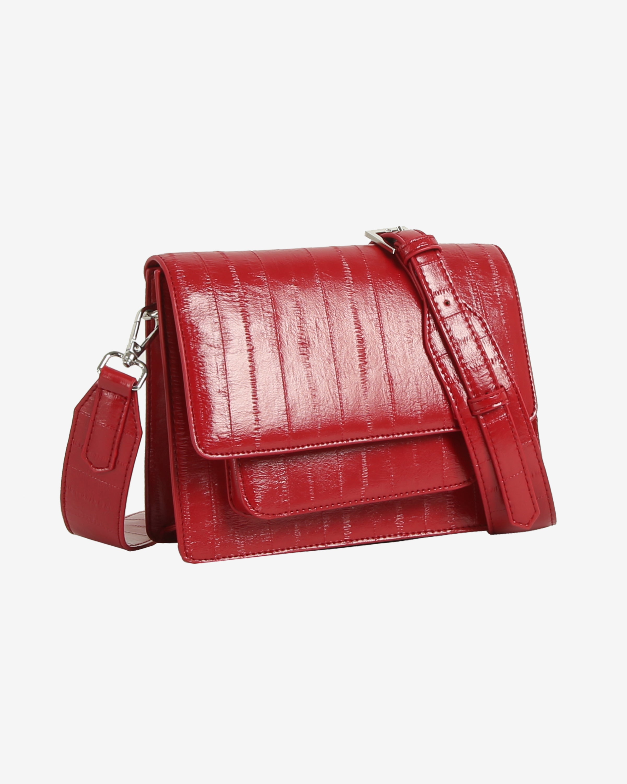 HVISK CAYMAN POCKET STROKE STRUCTURE Crossbody 494 Scarlet Red