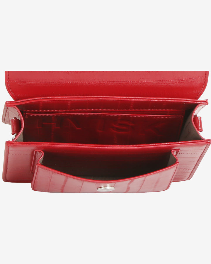 HVISK CAYMAN POCKET STROKE STRUCTURE Crossbody 494 Scarlet Red
