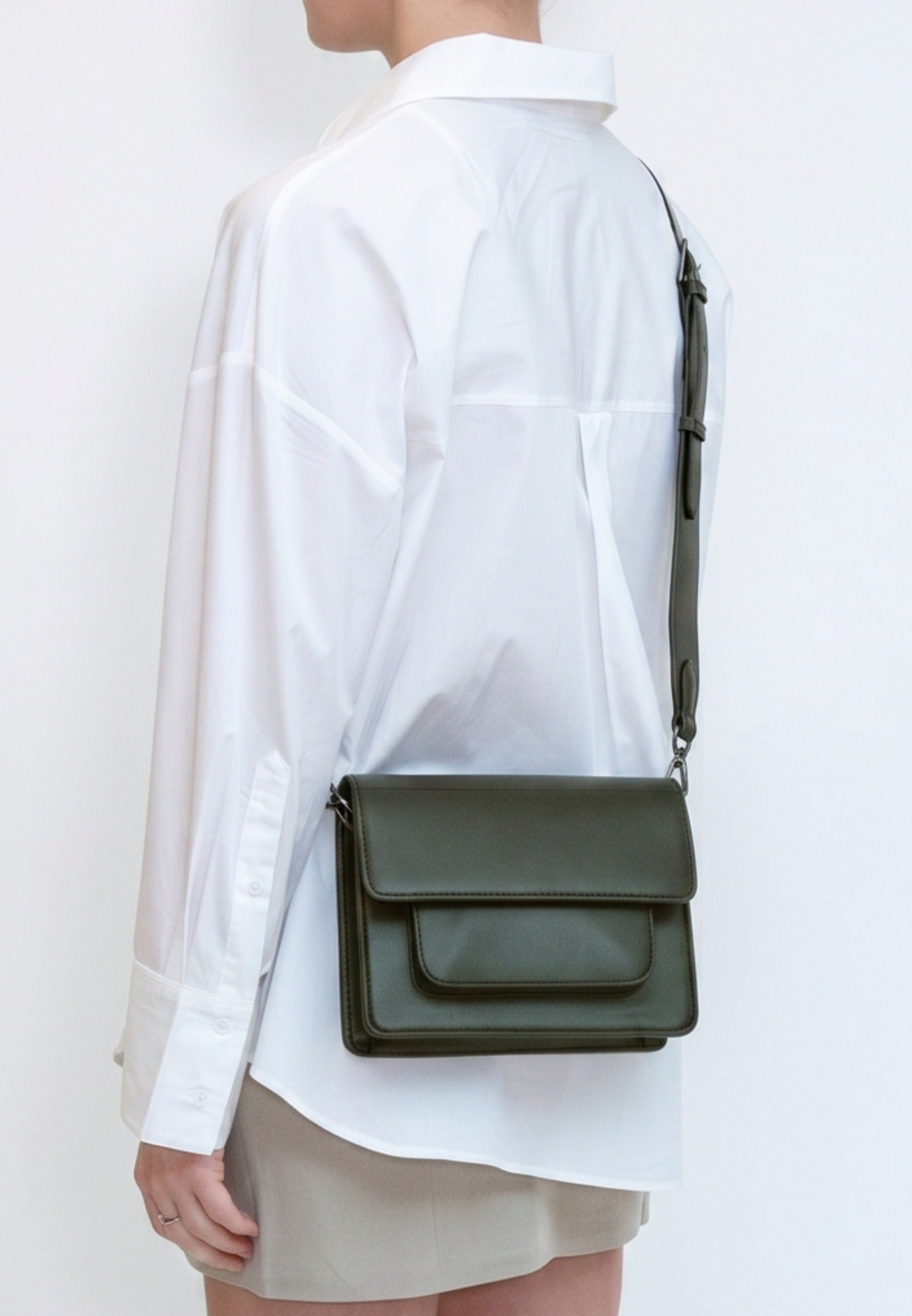 HVISK Cayman Pocket Soft Crossbody 175 Ultimate Green