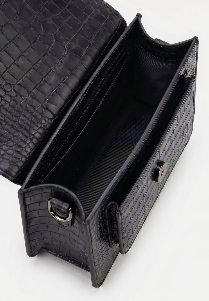 HVISK Cayman Pocket Trace Crossbody 009 Black