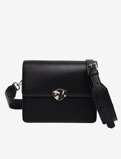 HVISK CAYMAN SOFT STRUCTURE HARDWARE Crossbody 009 Black